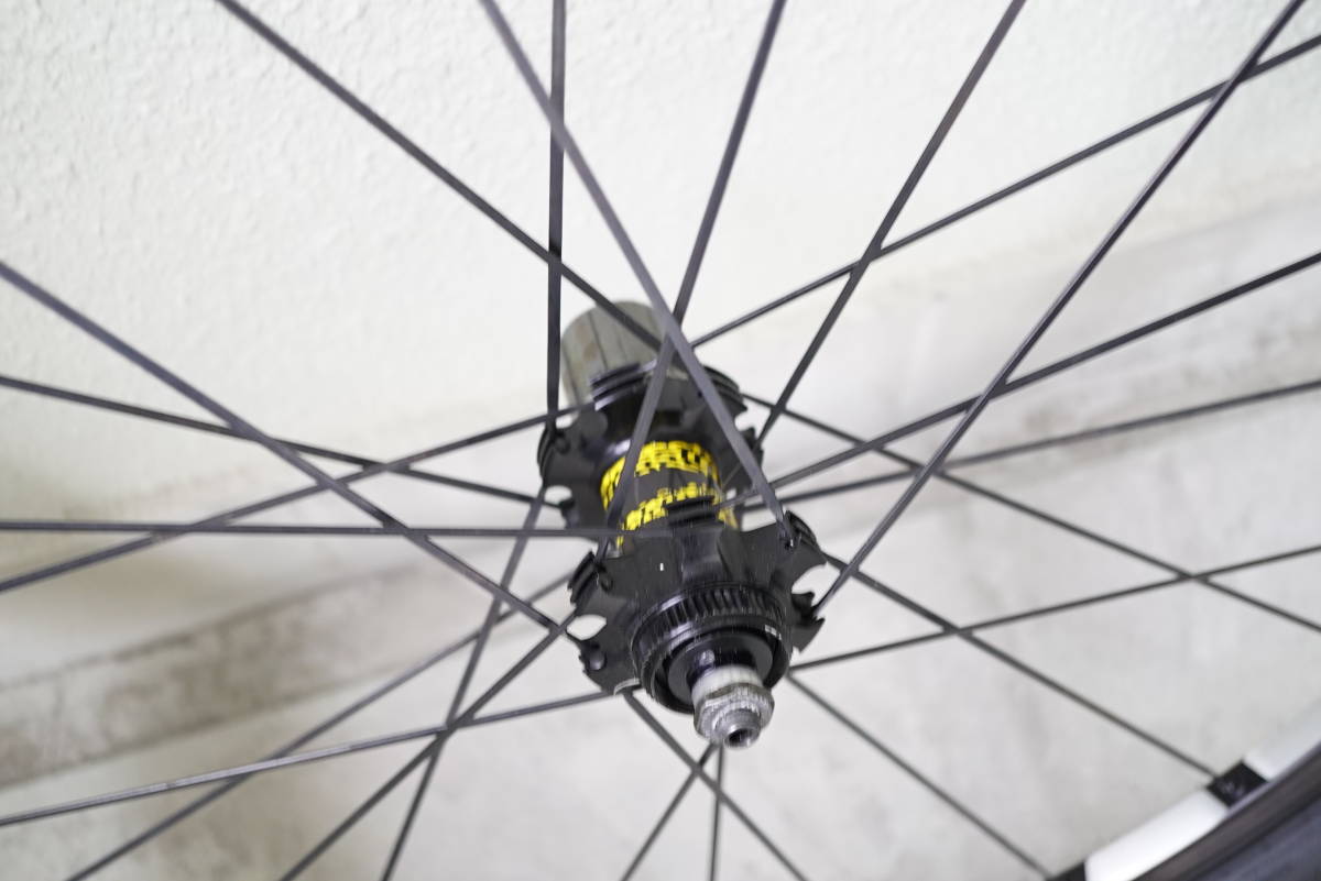 【Lefty】MAVIC CROSSTRAIL 26インチ ホール 前後セット Hutchinson チューブレス タイヤ付き Cannondale  キャノンデール レフティー MTB