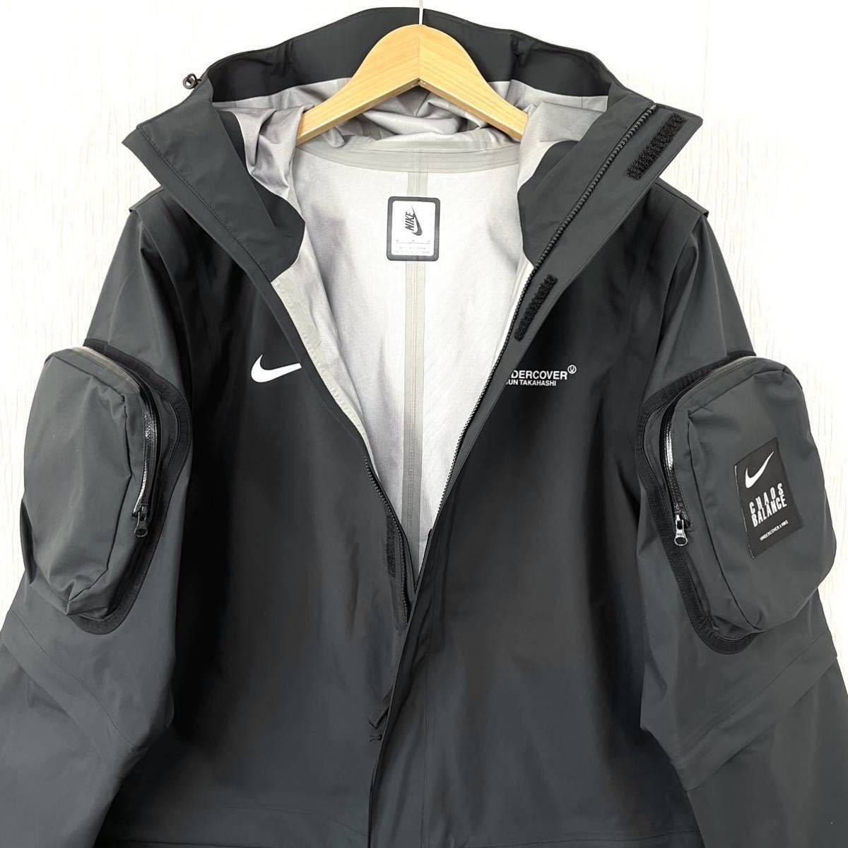 NikeLab x アンダーカバー 全天候型 レインコート ロング 黒 3XL NikeLab x アンダーカバー 全天候型 レインコート ロング 黒 3XL