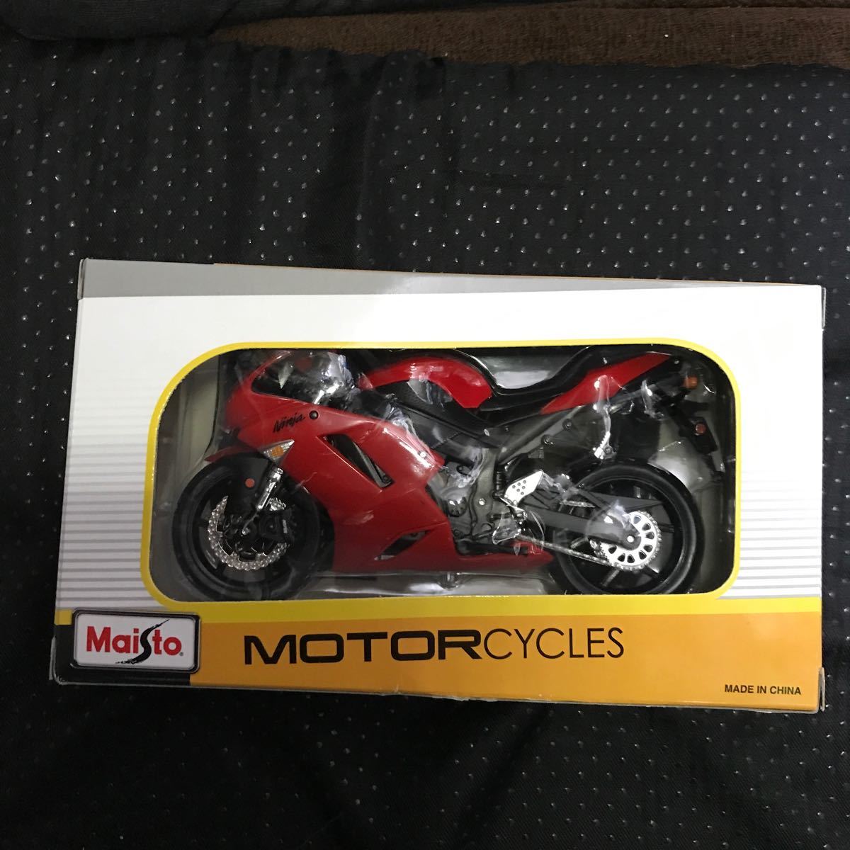 KAWASAKI NINJA ZX-6R 1/12 レッド アオシマ正規輸入品 カワサキ　バイク　ニンジャ　アーツ figma