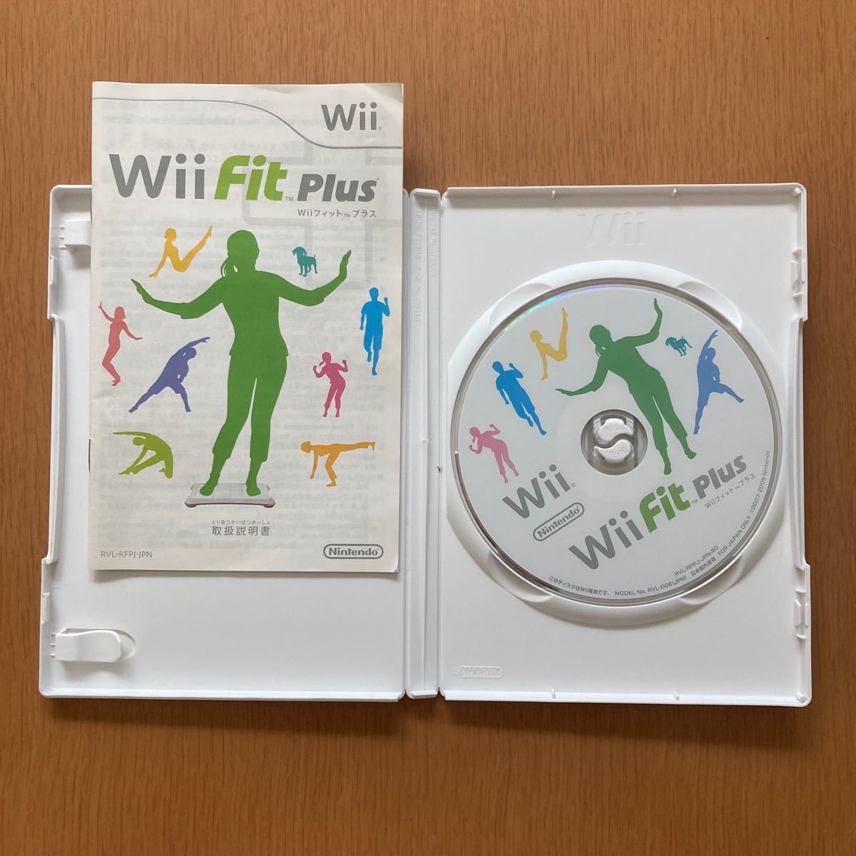 Wiiソフト(Wiiフィット と Wiiフィットプラス)
