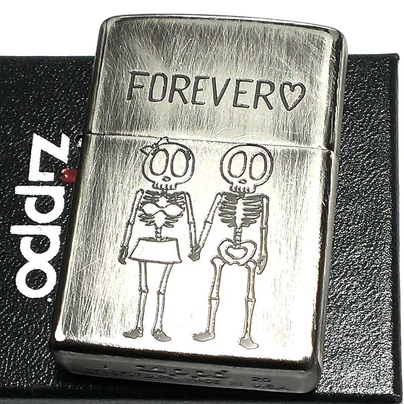 高速配送 ZIPPO Zippo FOREVER 骸骨 未使用 agapeeurope.org