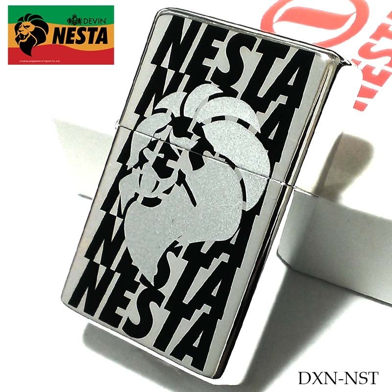 NESTA lighter Nesta Nesta Logo DEVIN made in Japan oil lighter silver men's stylish good-looking present gift 