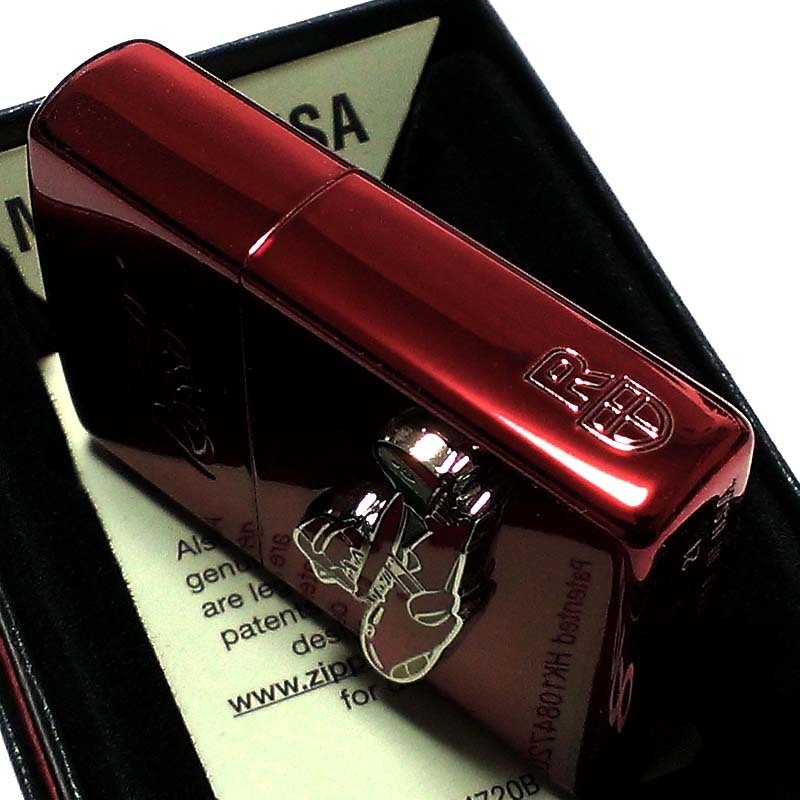 ZIPPO スタジオジブリ 紅の豚 サボイア 飛行艇 レッド ジッポー ライター