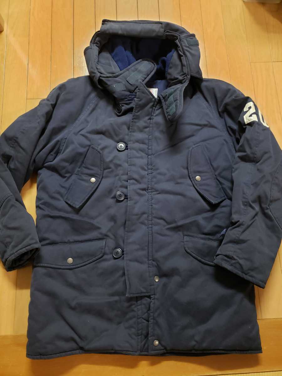 2003年モデルのレア商品 TENDERLOIN N-3B JKT テンダーロイン ジャケット紺 ヴィンテージ加工 TTEAM ビンテージ ステーキタグ No.20 日本製_画像1