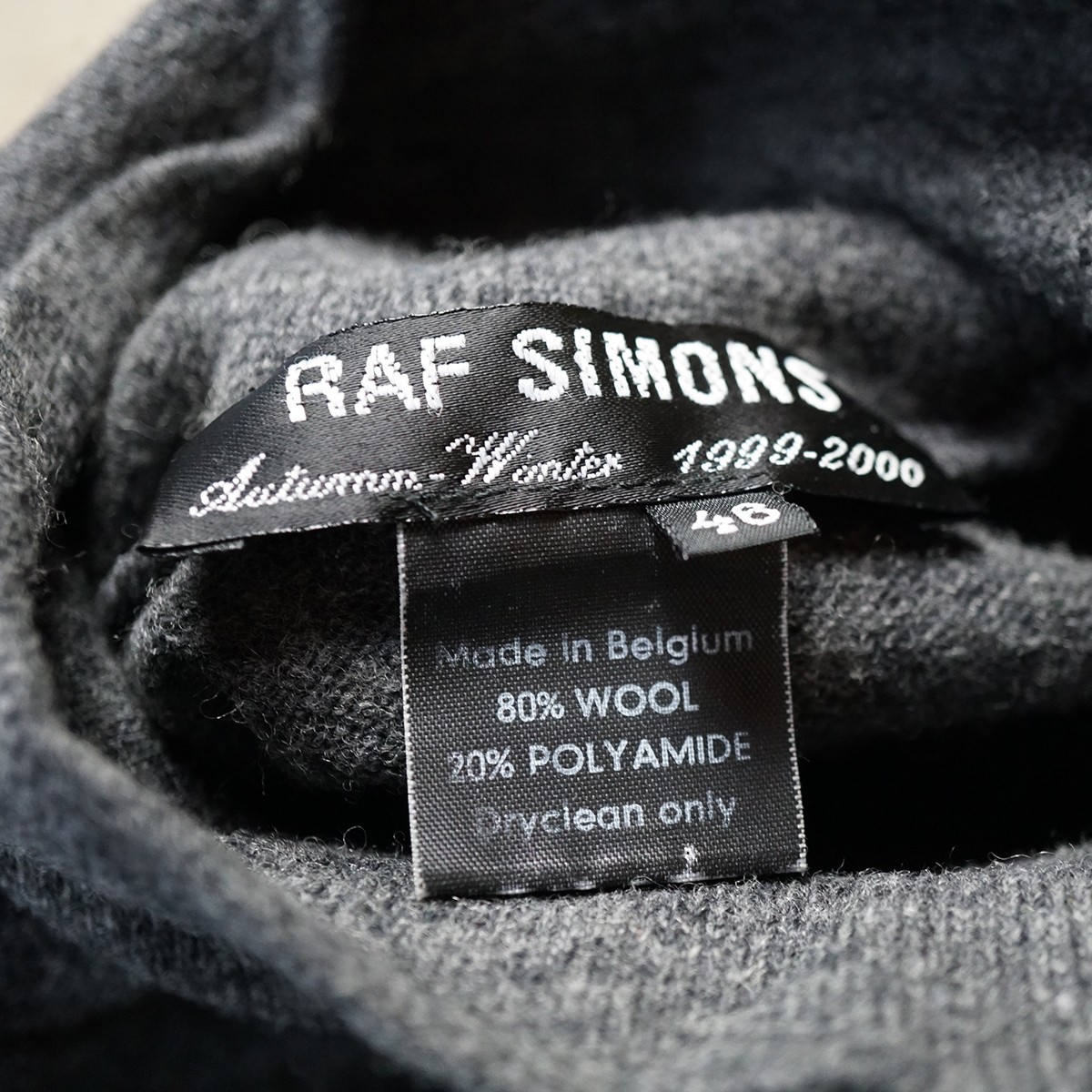 RAF SIMONS 1999-2000 A/W Disorder,Incubation Isolation ハイネック