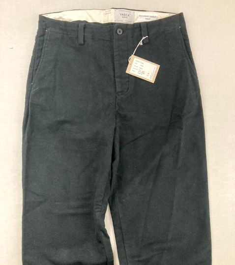 新品未使用 タグ付き YAECA WRITE モールスキン セットアップ ブラック