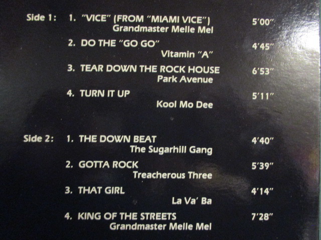 VA ： We Will Rap You LP // Vitamin ''A'' / Park Avenue / La Va' Ba / Kool Mo Dee / Sugarhill / Old School オールドスクール_画像3