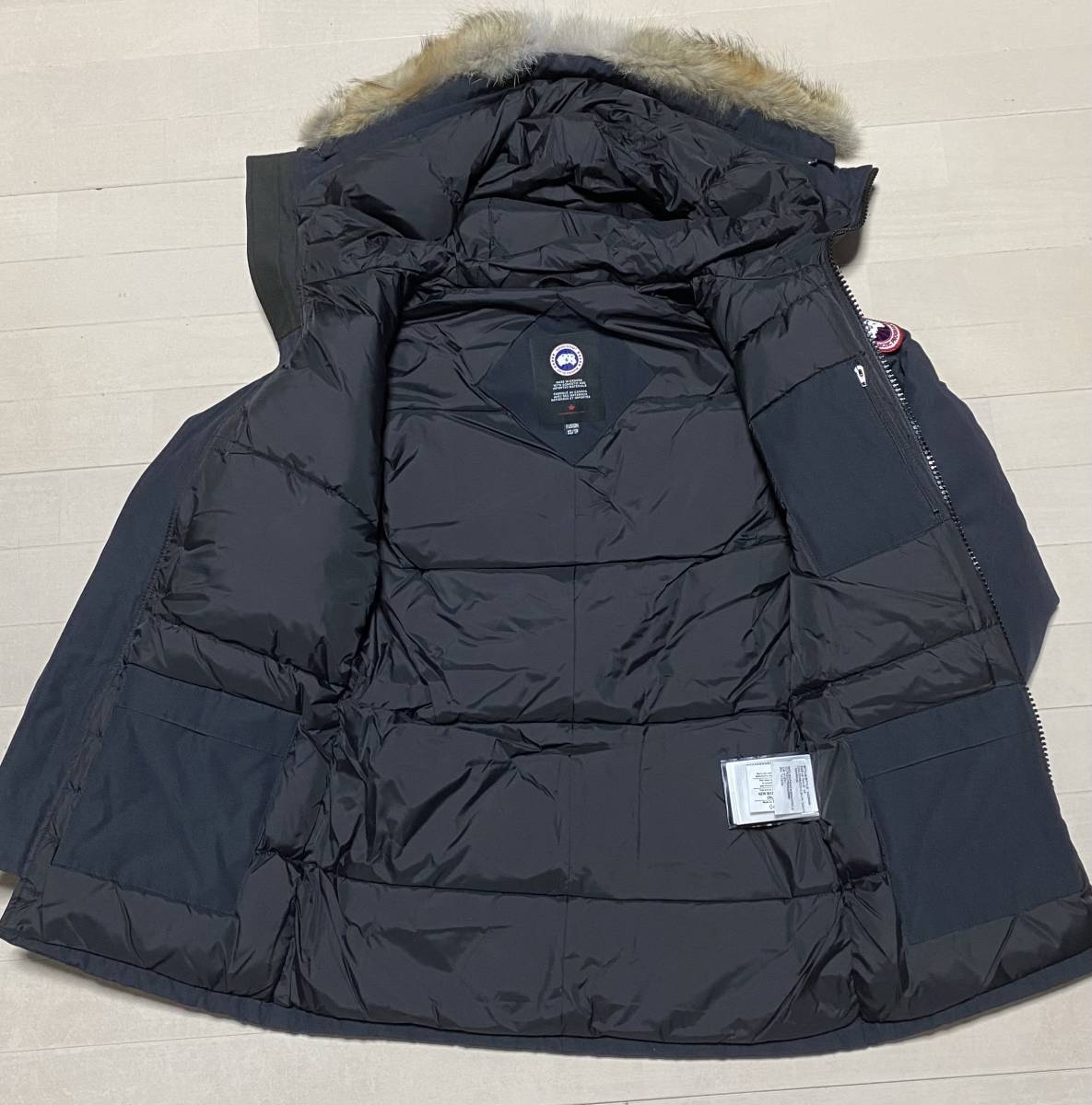 極美品 CANADA GOOSE 3426MA CHATEAU PARKA FUSION FITカナダグース シャトー パーカー フュージョンフィット ダウンジャケット NAVY XS_画像3