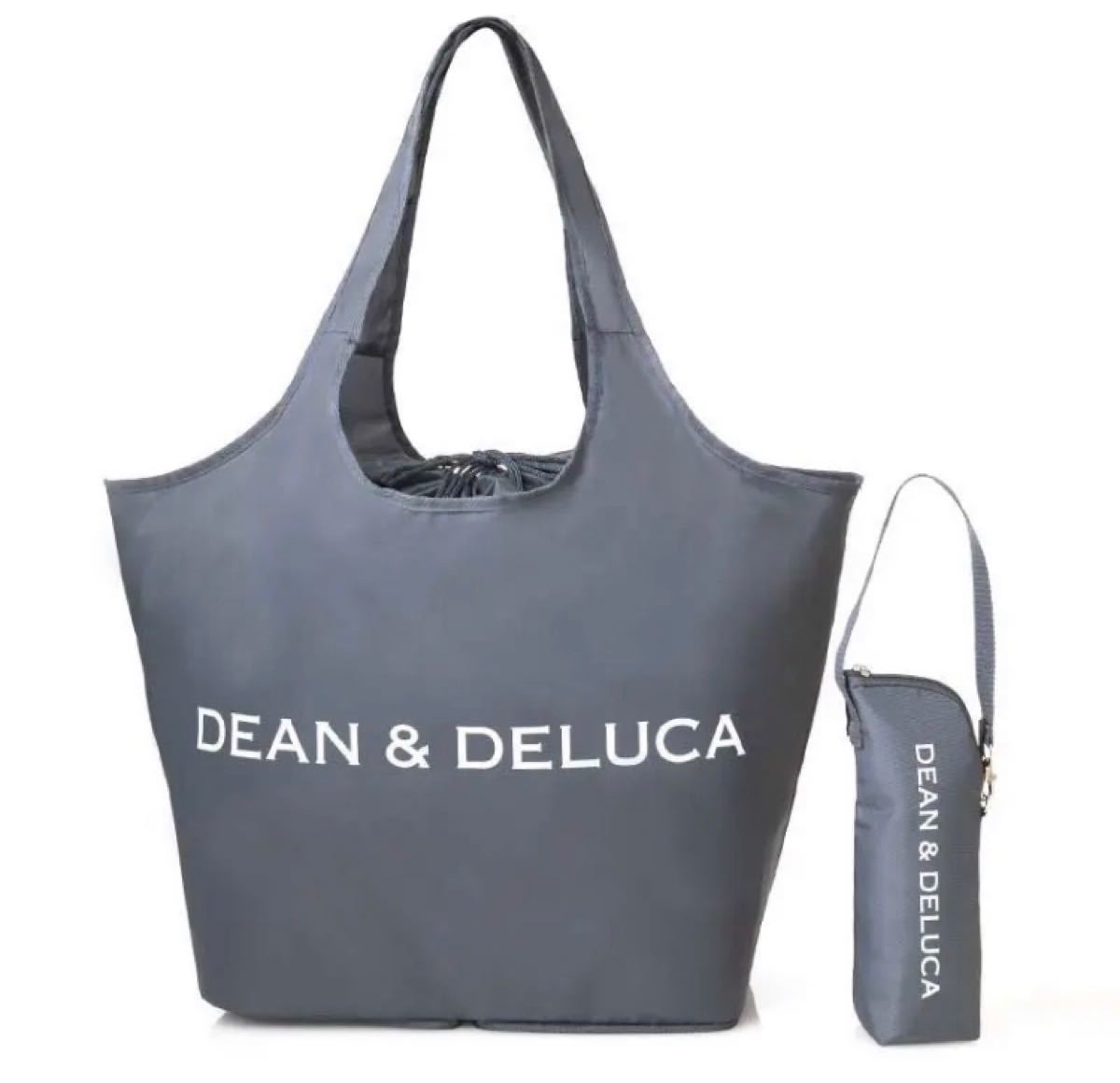 GLOW8月号特別付録 DEAN&DELUCA レジカゴバッグ＆保冷ボトルケース