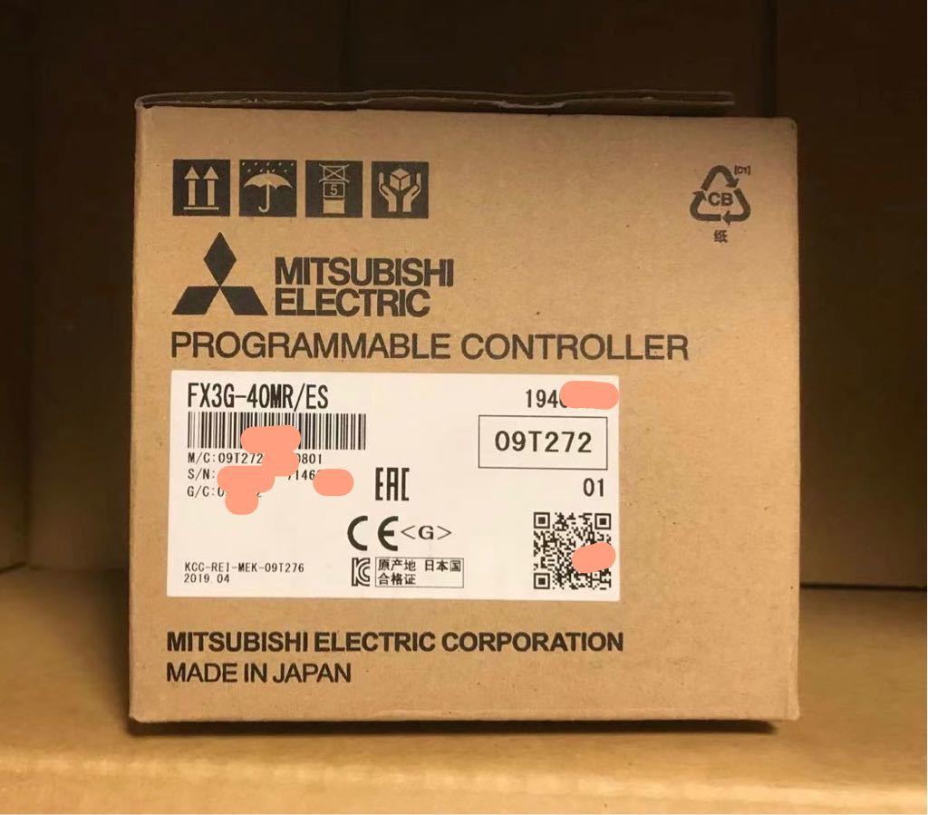 新品 未使用 FX3G 40MR ES シーケンサ 三菱電機 三菱 | www