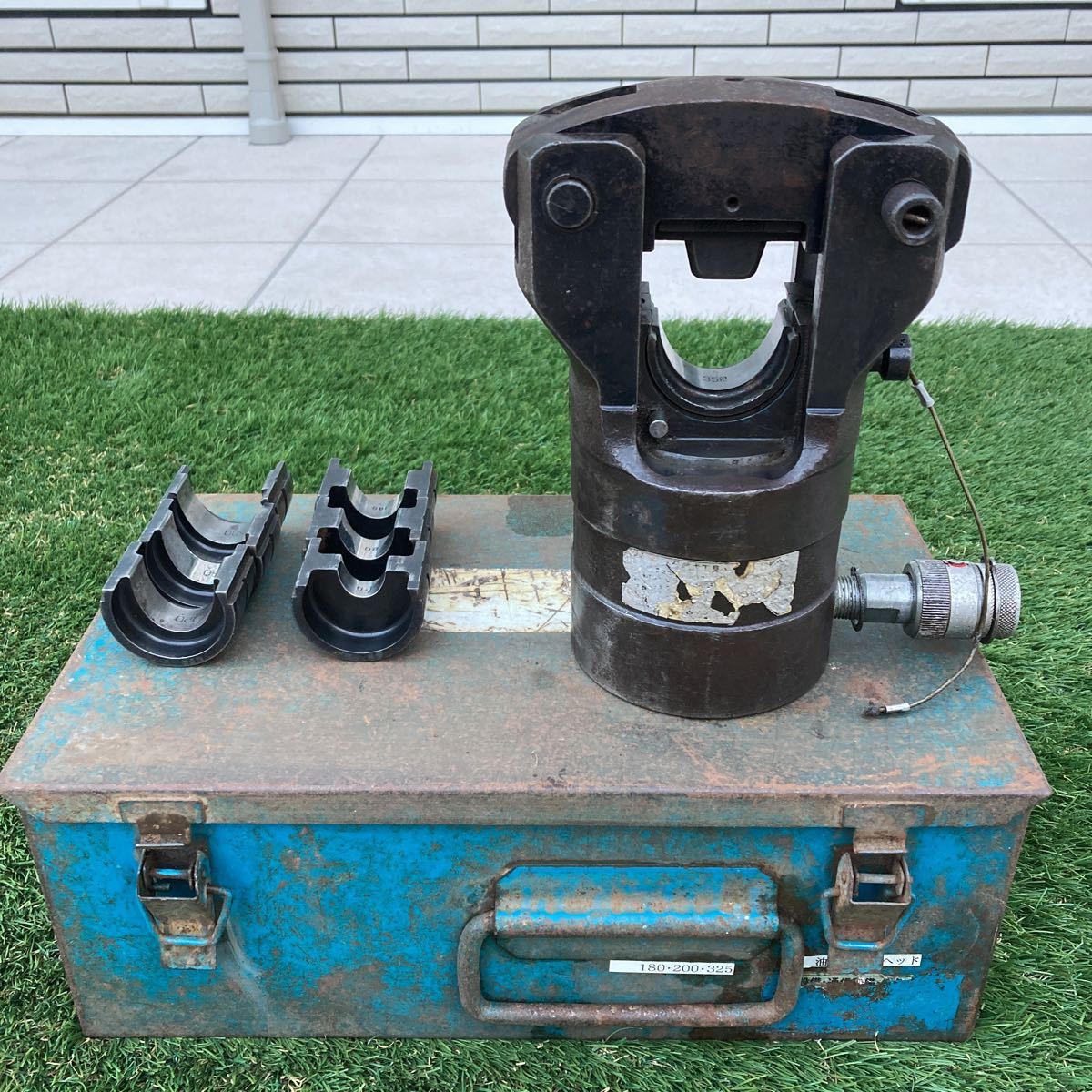 泉精器 油圧ヘッド分離式工具 12号K-1(油圧圧着工具) 領収書
