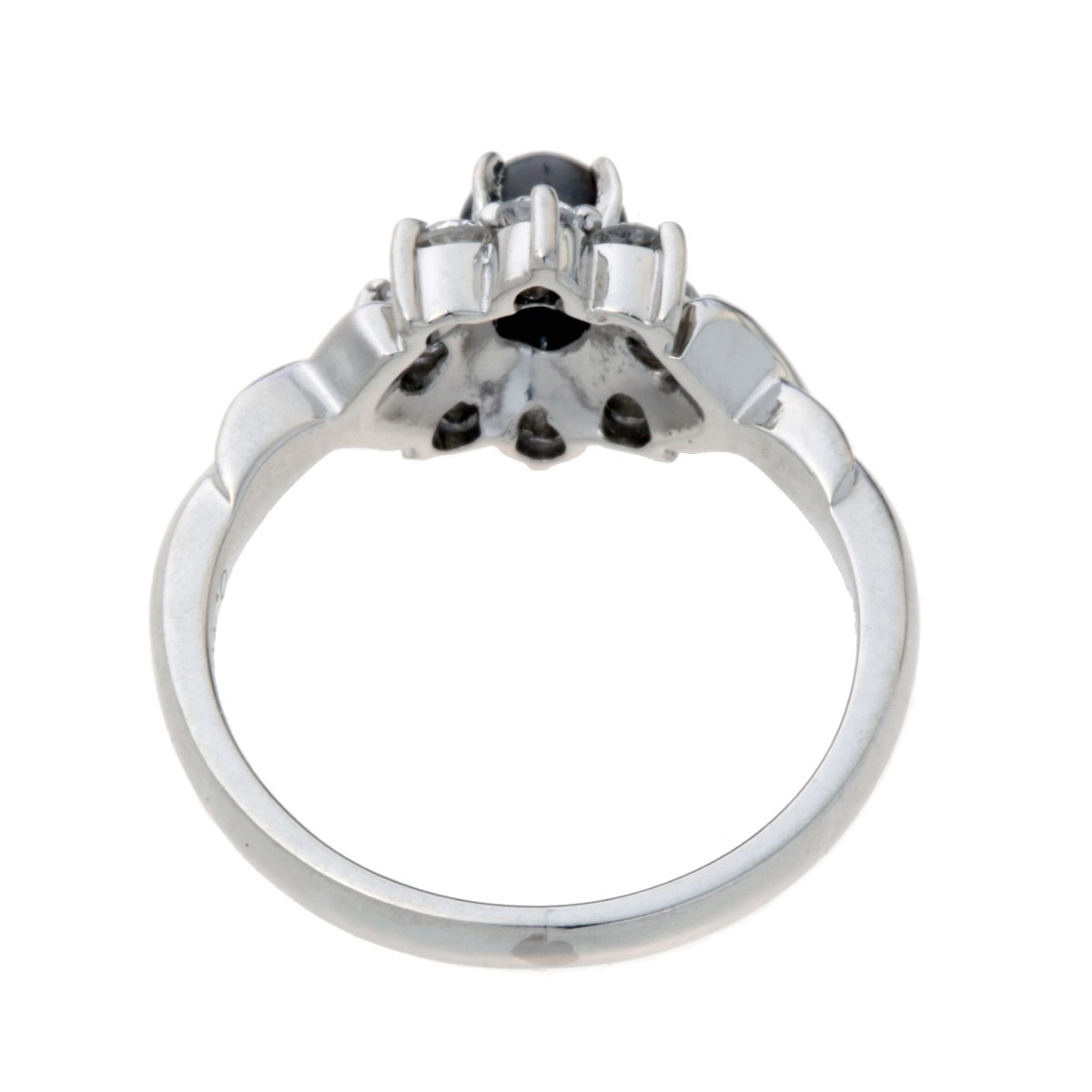 古典 婚約指輪 エンゲージリング ダイヤモンド 0.4カラット プラチナ 