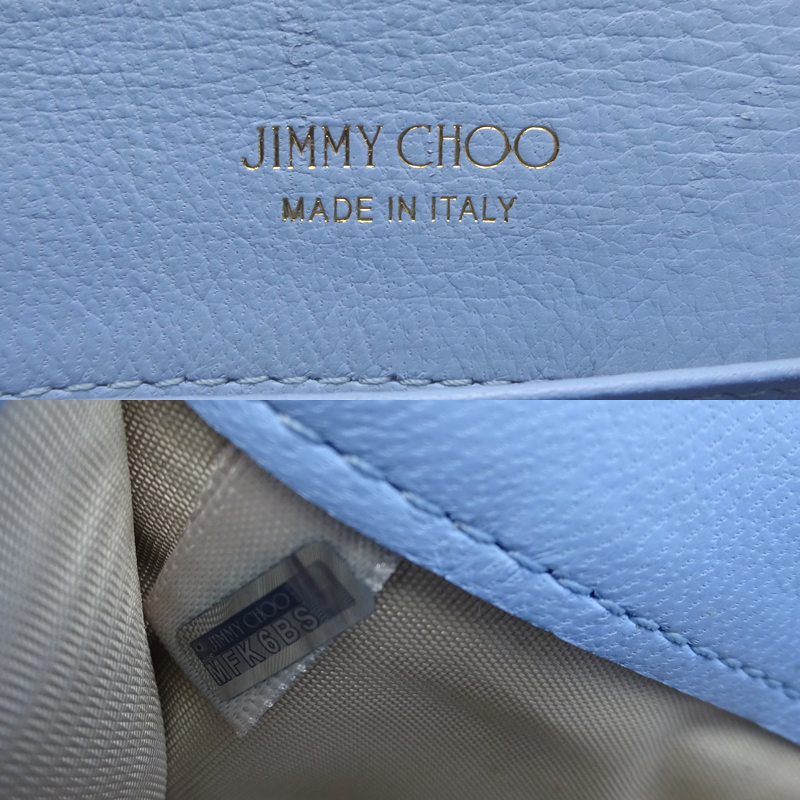 ［飯能本店］JIMMY CHOO ジミーチュウ チェーンウォレット ジュエリ フラワーガーデン 043023 ウォレットチェーン カーフ DH63661_画像7