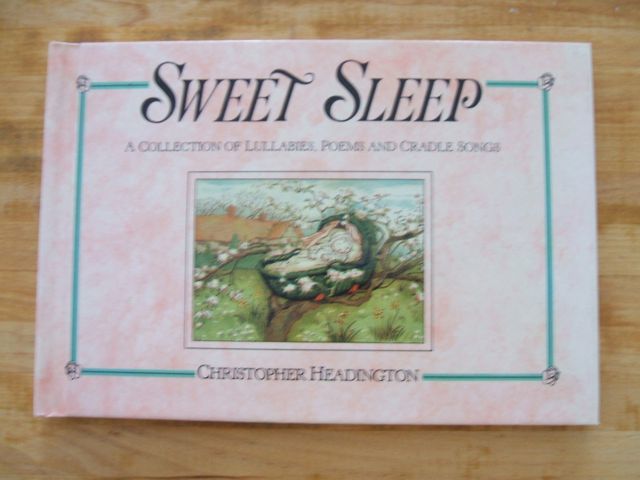 洋書（絵本）『SWEET SLEEP』楽譜付き