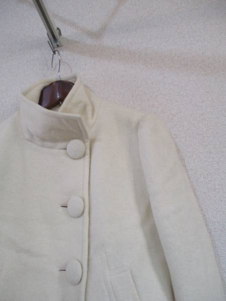 JAYRO white establish collar jacket (USED)100116②