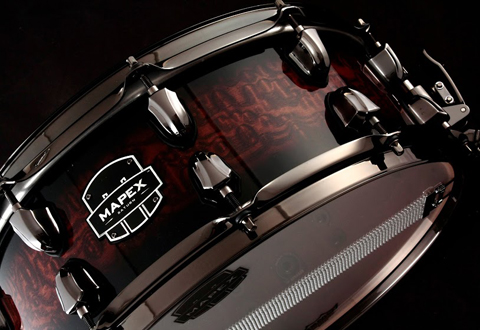 ◆◆ Mapex Saturn IV Snare Drum Maple+Walnut Shell 特価即決！１台のみ_画像3