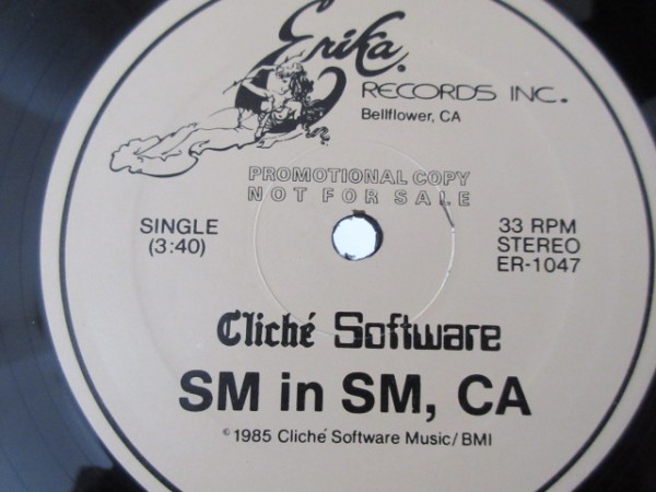 dd/ピクチャー盤/Cliche Software/SM in SM,CA/_画像2