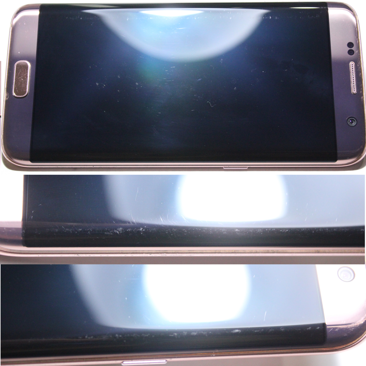 [ SIMロック解除済み ] Galaxy S7 edge SCV33 判定◯ ピンクゴールド Samsung Android8 au アンドロイド8 サムスン SIMフリー /2a_画像6