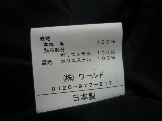 ♪　送料510円　Reflect リフレクト ジャケット　黒 ブラック　袖短め 広め size：11 中古　古着 ♪_画像4