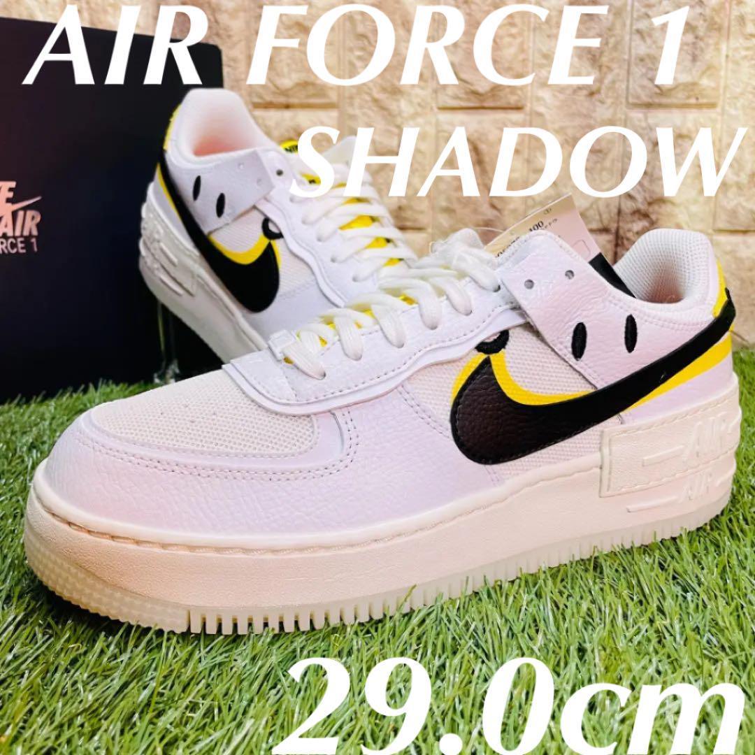 即決 ナイキ ウィメンズ エアフォース 1 シャドウ NIKE WMNS AIR FORCE 1 SHADOW AF1 スニーカー 白 29.0cm 送料込み DO5872-100_画像1