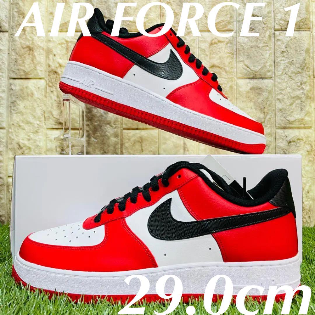 即決 ナイキ エアフォース1 NIKE AIR FORCE 1 赤 白 黒 レッド 即決 ナイキ エアフォース1 NIKE AIR FORCE 1 赤 白 黒 レッド