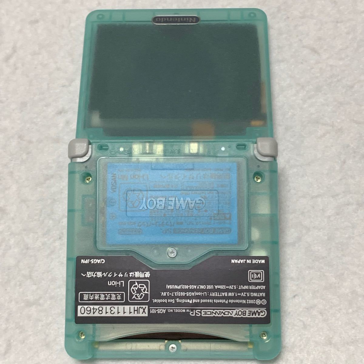 ゲームボーイアドバンス GBA SP IPS液晶 V2 バックライト スケルトン