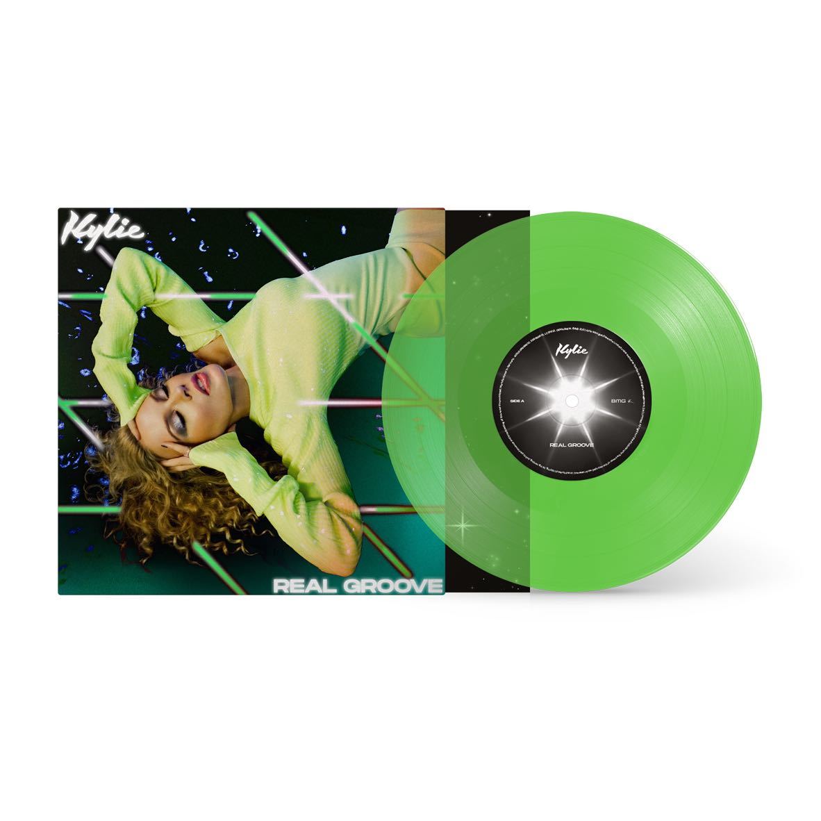 即完売 希少 7”レコード Kylie Minogue 『Real Groove』Remix feat Dua Lipa収録 Disco ディスコ カイリー・ミノーグ デュアリパ Vinyl_画像3