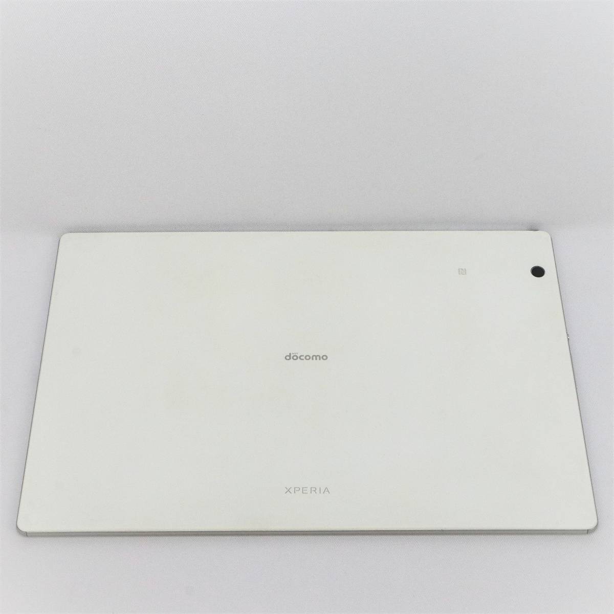 美品【動作確認済み■利用制限〇】Xperia Z4 Tablet SO-05G docomo ホワイト 白色_画像2