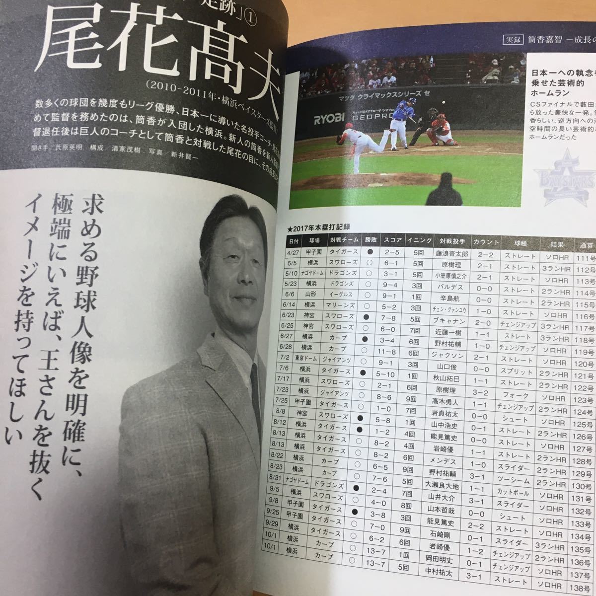 ☆本野球「別冊カドカワ 筒香嘉智」横浜DNAベイスターズセリーグMLBパイレーツドジャース_画像9