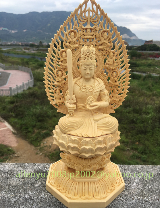 正規激安 虚空藏菩 希少珍品 仏師彫り 木彫仏像 十二支守り本尊 仏教