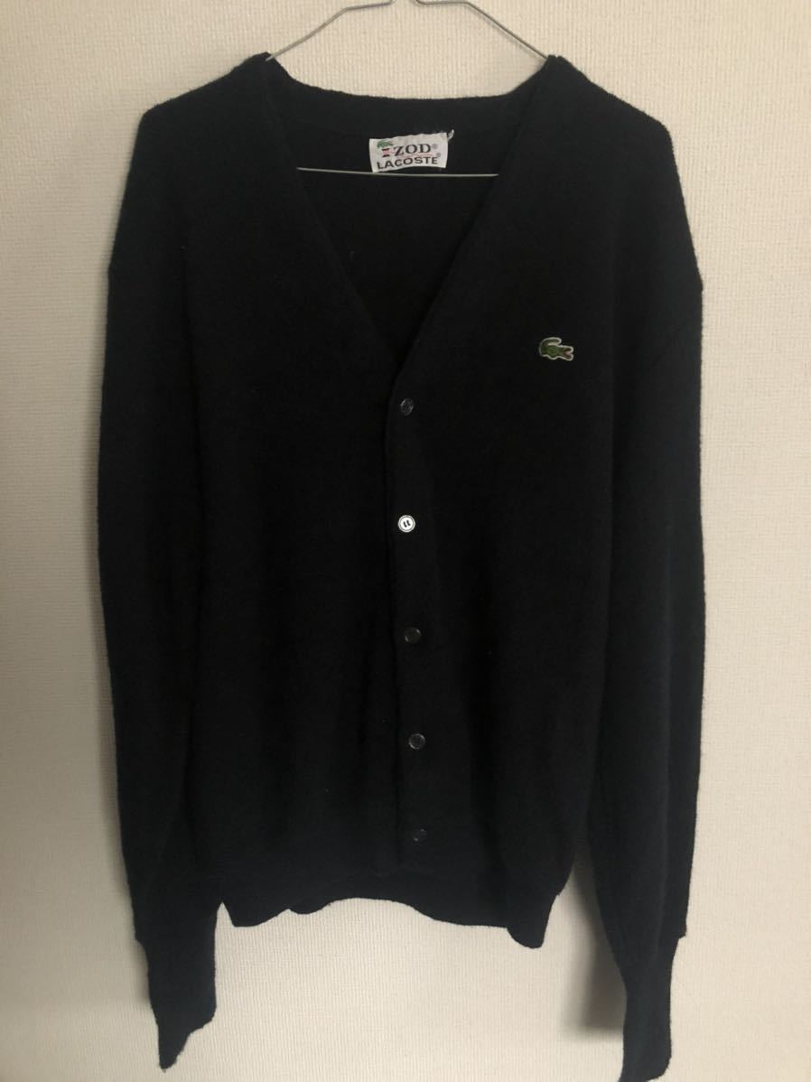 ヤフオク! - 【人気】Lacoste ラコステ ニット カーディガン L...