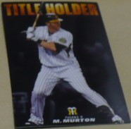 2011 Calbee Professional Baseball card 1 T( title holder )22 mart n( Hanshin Tigers ) reality MLB Chicago * Cub sBO.. Baseball trading card 