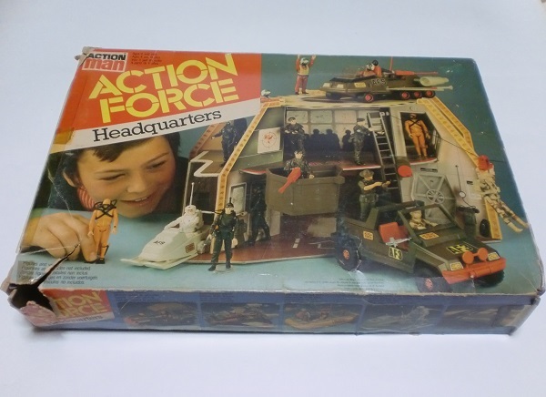 パリトイ パリトーイ 社 ミニ アクションマン 秘密作戦 司令部 ペーパークラフト Mini Action Man Action Force Headquarters Palitoy