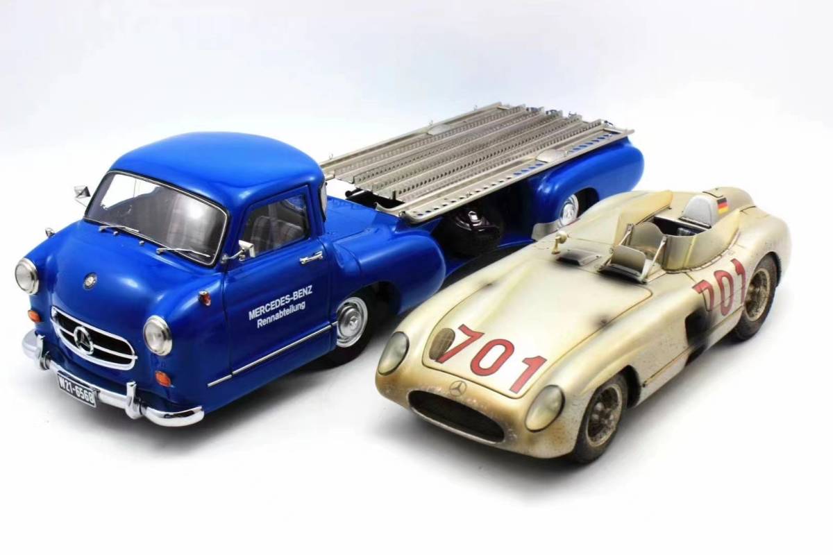 CMC 1:18 1954ベンツカートランスポーターレーシングカー300SLR | www