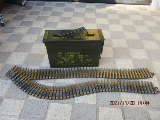 薬莢弾帯「99連発」　空薬莢 弾帯　弾薬箱 ミリタリー ミリタリーボックス 米軍