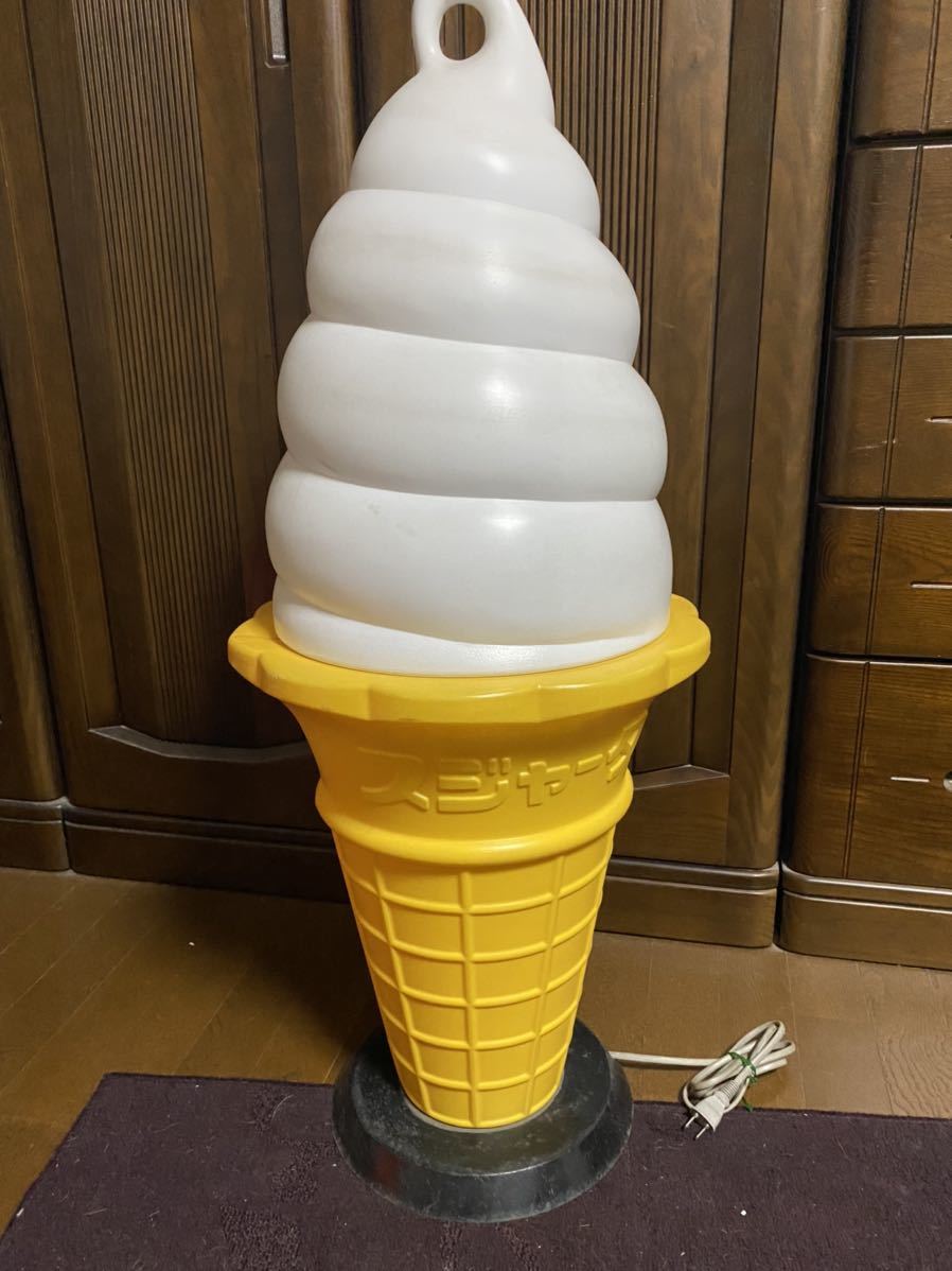 ソフトクリーム スジャータ 業務用 TOMI 店頭用 非売品 昭和 ソフトクリーム スジャータ 業務用 TOMI 店頭用 非売品 昭和