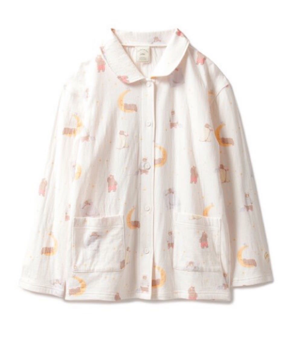 GELATO PIQUE グッドナイトベアシャツ OWHT