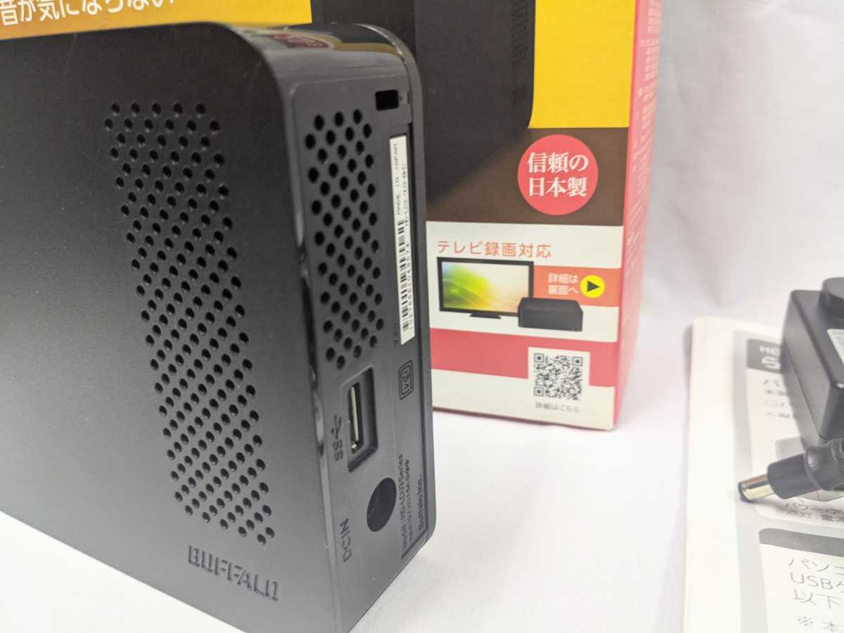 BUFFALO 外付けハードディスク バッファロー 外付けHDD HD-LC2.0U3 USB3.0 　2td