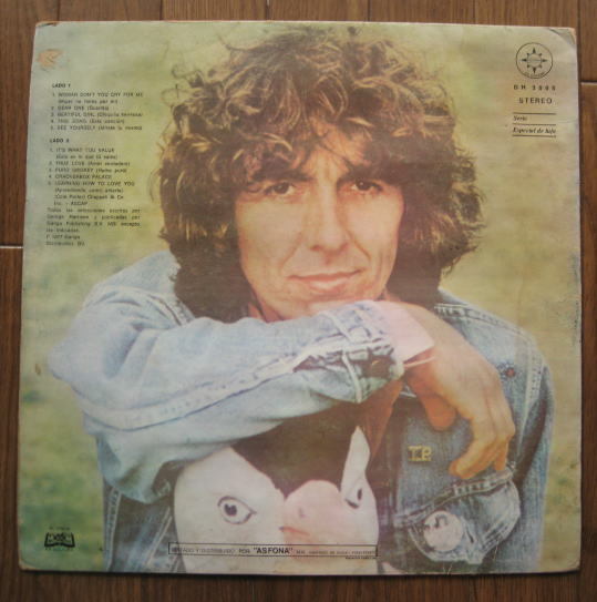 南米チリ盤 George Harrison / Thirty Three & 1/3 _画像3