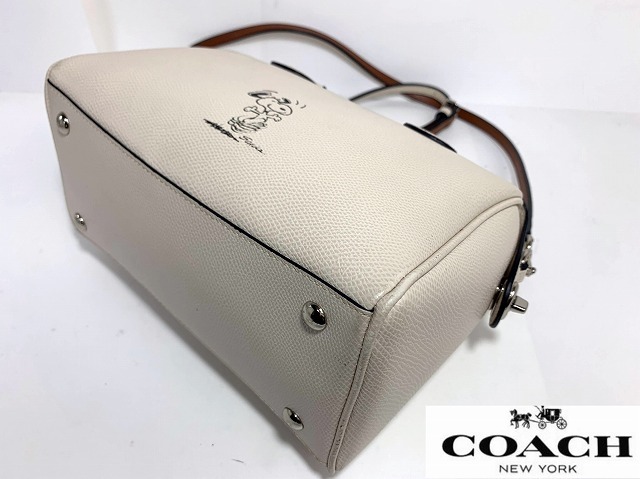  superior article * limitated model Coach COACH × Snoopy leather be net sa che ru2WAY Boston bag shoulder bag * free shipping *