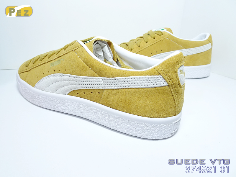 ■PUMA■　スウェード VTG(27cm)　■HONEY MUSTARD x WHT■374921 01_画像3