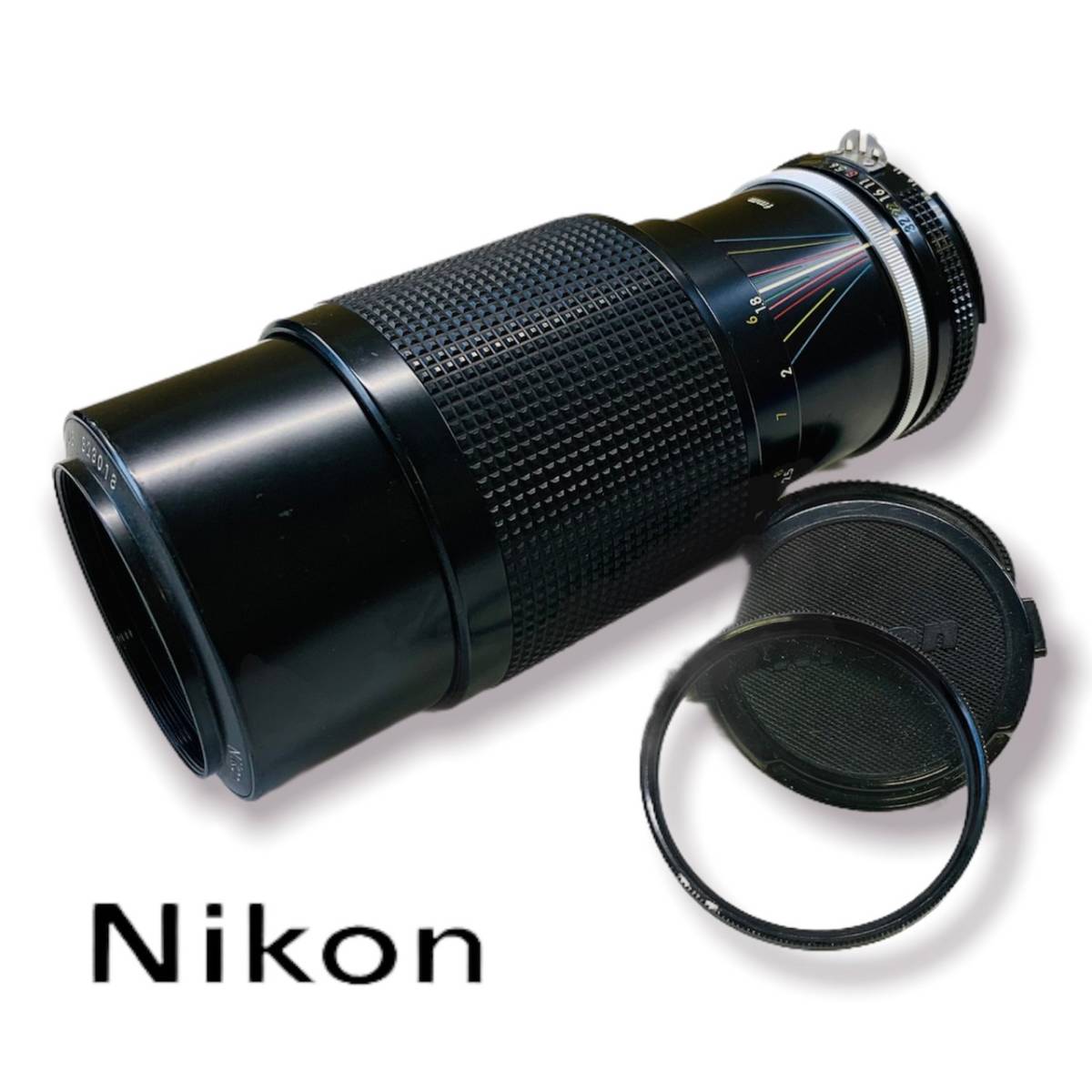 Nikon ニコン ZOOM-NIKKOR 80-200mm 1:4.5 823018 望遠レンズ 一眼 現状品_画像1