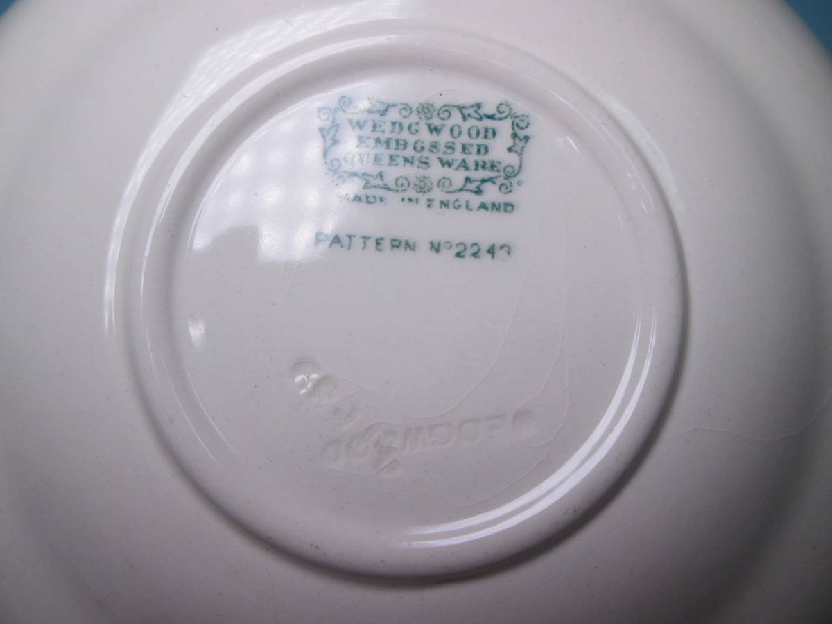 ☆西洋アンティーク・WEDGWOOD ウェッジウッド クイーンズウェア