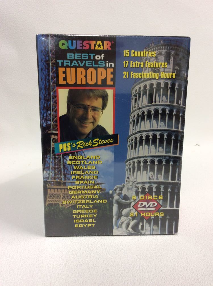 【3S04-081】送料無料 DVD リックスティーブ Best of Travels in Europe_画像1