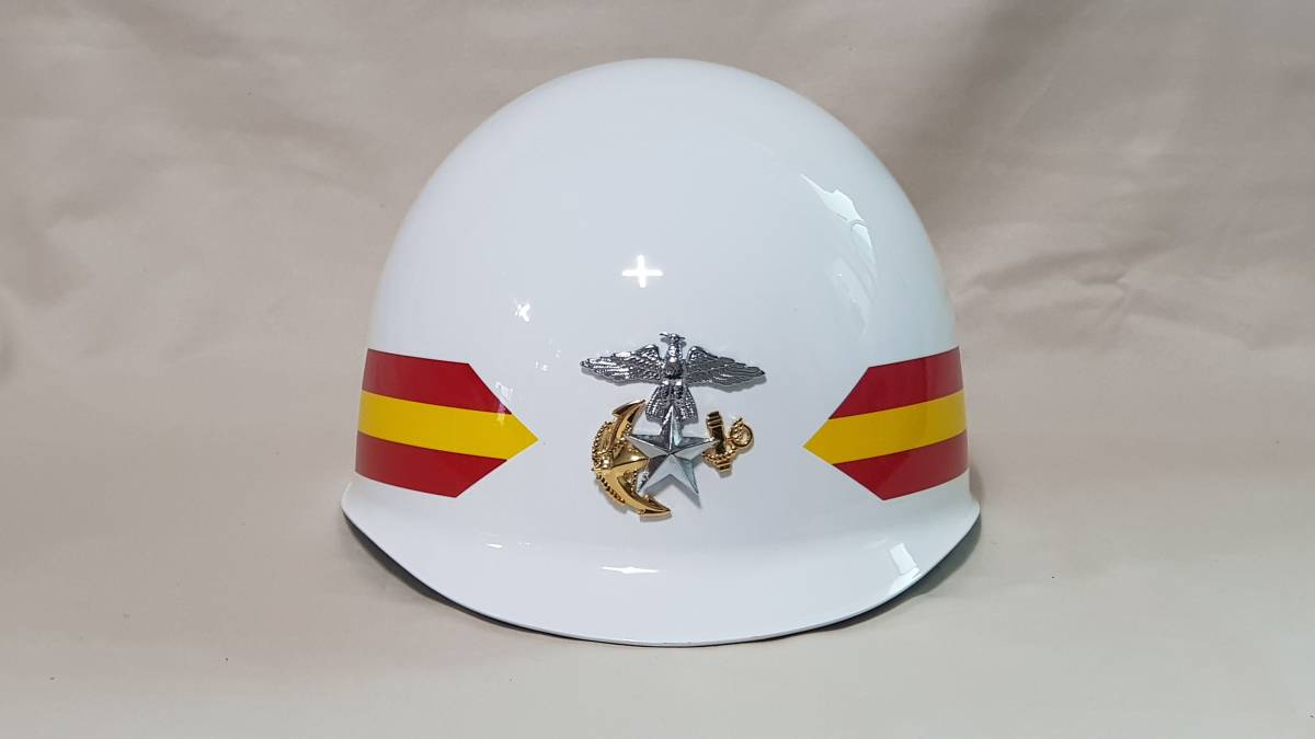 新素材新作 韓国軍 海兵隊 儀仗隊 ヘルメット ヘルメット Labelians Fr