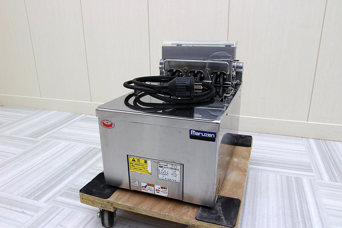 人気急上昇】 MEF-5TE マルゼン 電気フライヤー 卓上タイプ 卓上