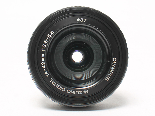 訳あり オリンパス 交換レンズ M.ZUIKO DIGITIAL 14-42mm 1:3.5-5.6 EZ ED EDM1442EZ BLK 箱付き OLYMPUS_画像4