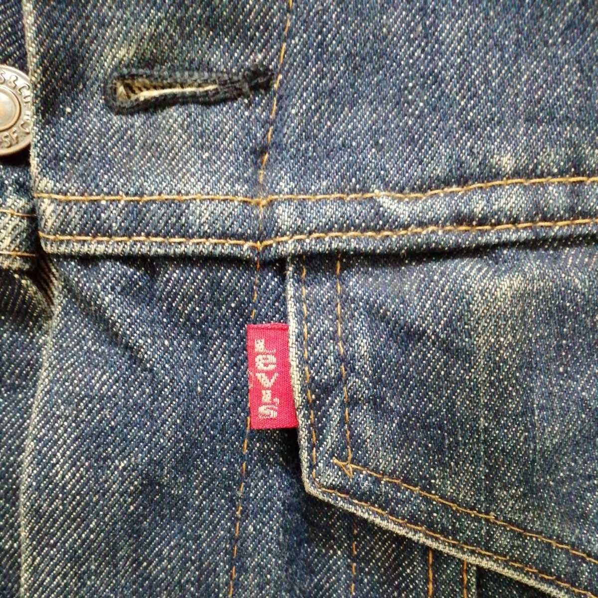 濃紺! 恐らく未洗い 70s ヴィンテージ リーバイス 71205-0217 Levi's