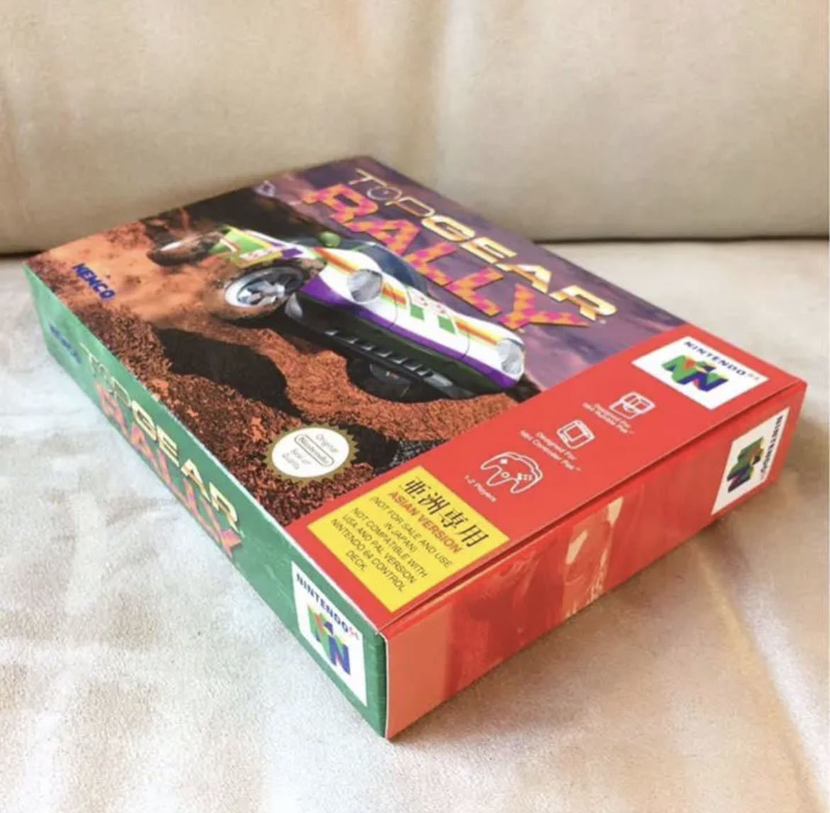 ニンテンドー64 トップギアラリー　ゲームソフト　亜細亜版　海外版　任天堂64