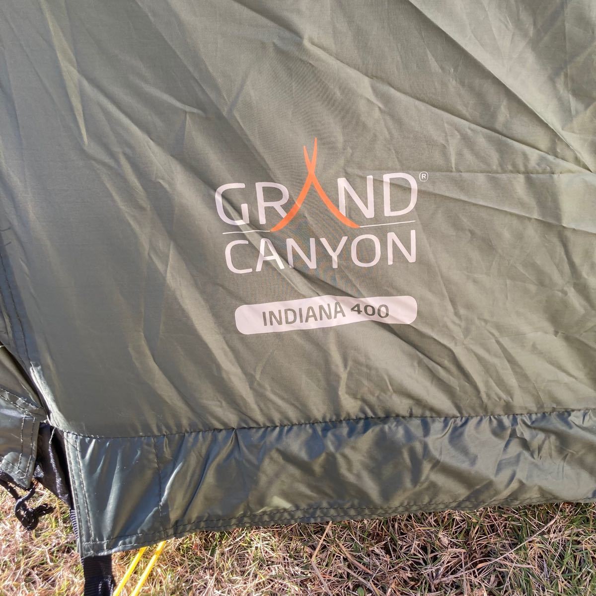 週末セール！グランドシート付き！GRAND CANYON グランドキャニオン　indiana400